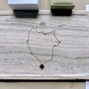 *SOLD* Van Cleef & Arpels Vintage Alhambra Necklace - Onyx